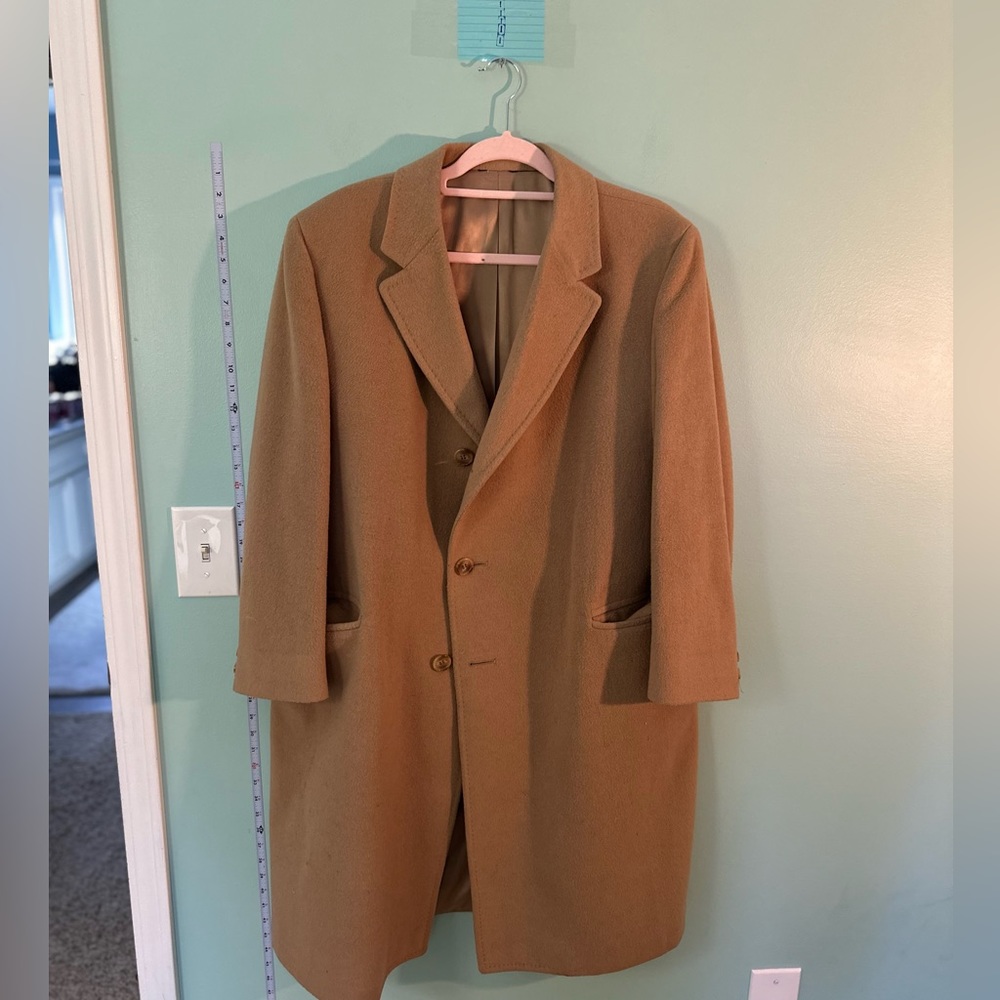 ❄️Men’s Jacobson’s Camelhair Cashmere Trench-coat❄️